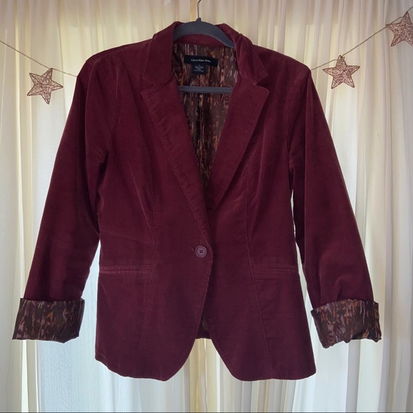 Calvin Klein Jeans Power Stretch Corduroy Blazer - Picture 4 of 12